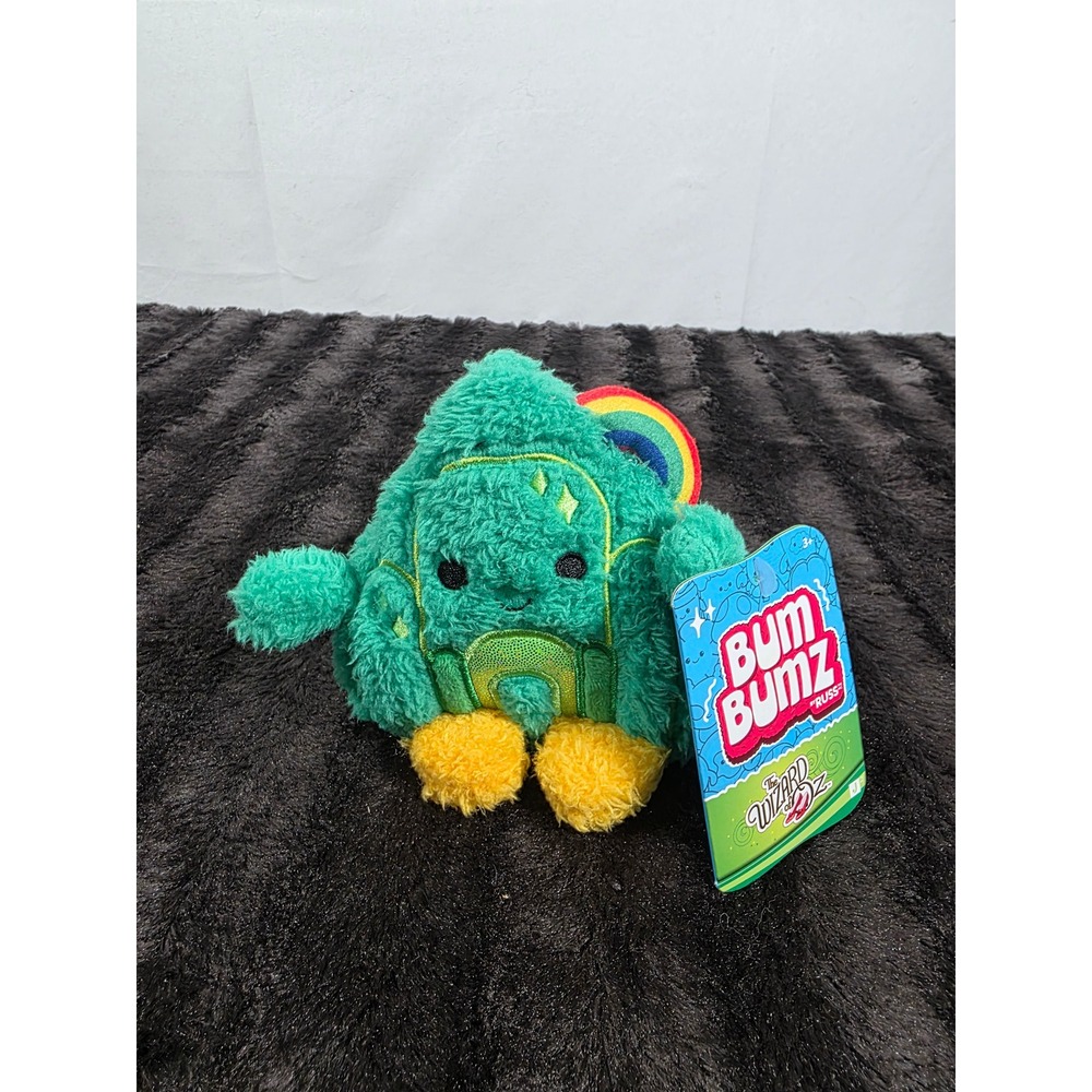 BumBumz Russ Wizard of Oz Emerald City Plush BBZ5-444 Green Rainbow Stuffed Toy